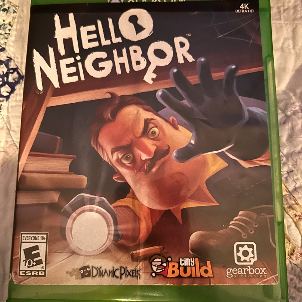 Hello Neighbor Game - Green Case by